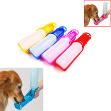 Load image into Gallery viewer, New 1PC Pet Dog Water Bottle 250ml Foldable Portable Drinking Bottle Travelling Outdoor Drinking Feeder Bowl